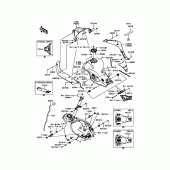 Схема узла: Топливный бак для Kawasaki ZX1000 Ninja ZX-10R ABS