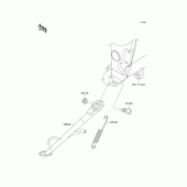 Схема узла: Stand(s) для Kawasaki EX300 Ninja 300