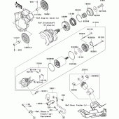 Схема вузла: Starter motor для Kawasaki ZX636 Ninja ZX-6R ABS
