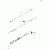 Схема узла: Тросики для Kawasaki ZX1000 Ninja ZX-10R