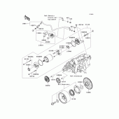 Схема вузла: Starter motor для Kawasaki ER650 ER-6N ABS