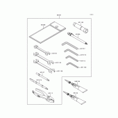 Схема вузла: Owners tools для Kawasaki VN1500 Vulcan 1500 Nomad Fi