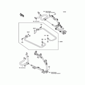 Схема узла: Аксессуары(Saddlebag Rails) для Kawasaki VN1700 Vulcan 1700 Vaquero ABS