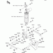 Схема вузла: Suspension для Kawasaki ZX1000 Ninja ZX-10R
