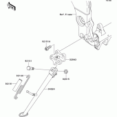Схема узла: Stand(s) для Kawasaki ZX1000 Ninja ZX-10R