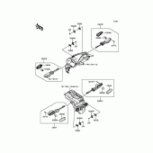 Схема вузла: Поворотники для Kawasaki ER300 Z300