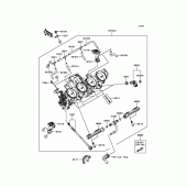 Схема вузла: Throttle для Kawasaki ZX636 Ninja ZX-6R ABS