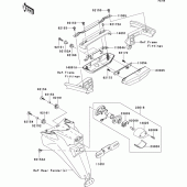 Схема вузла: Taillight(s) для Kawasaki ZG1400 1400GTR ABS