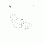 Схема узла: Сиденье для Kawasaki KLX250 KLX250