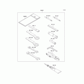 Схема узла: Owners tools для Kawasaki KL650 KLR650