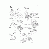 Схема вузла: Fuel injection для Kawasaki ZR750 Z750 ABS