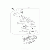 Схема вузла: Аксесуари для Kawasaki BR250 Z250SL ABS