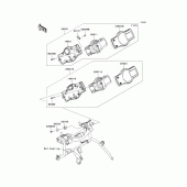 Схема вузла: Meter(s) для Kawasaki KLE650 Versys 650