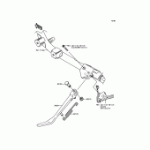 Схема вузла: Stand(s) для Kawasaki VN900 Vulcan 900 Classic LT