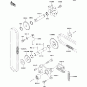 Схема вузла: Водяний насос для Kawasaki VN1500 VN1500 Classic FI