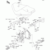Схема вузла: Accessory для Kawasaki VN800 Vulcan 800 Drifter