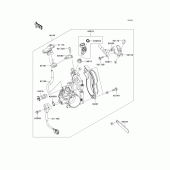 Схема узла: Throttle для Kawasaki KX450 KX450F