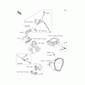 Схема вузла: Fuel injection для Kawasaki KX450 KX450F