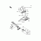 Схема вузла: Taillight(s) для Kawasaki ZR1000 Z1000 ABS