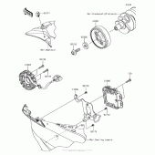 Схема вузла: Генератор для Kawasaki ZX636 Ninja ZX-6R KRT Edition