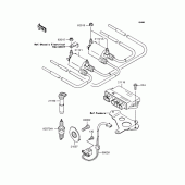Схема вузла: Котушка запалювання для Kawasaki ZR400 ZRX-II