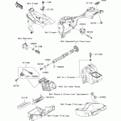 Схема вузла: Fuel injection для Kawasaki ZR1000 Z1000