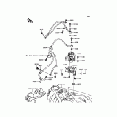 Схема вузла: Brake Piping для Kawasaki ZX1000 Ninja H2R