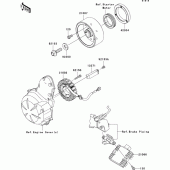 Схема вузла: Генератор для Kawasaki EX650 Ninja 650 ABS