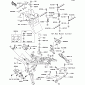 Схема узла: Батарейный отсек для Kawasaki ZX900 Ninja ZX-9R