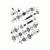 Схема вузла: Трансмісія для Kawasaki ZR800 Z800