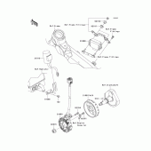 Схема узла: Генератор для Kawasaki KX250/ KX252 KX250F