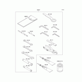 Схема вузла: Owners tools для Kawasaki ZX636 Ninja ZX-6R