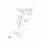 Схема вузла: Under bracket для Kawasaki KLV1000