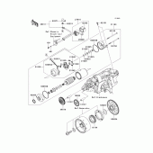 Схема вузла: Starter motor(-er650ae046804) для Kawasaki EX650 Ninja 650