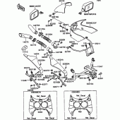 Схема вузла: Cowling(1/2) для Kawasaki ZX750 ZXR750
