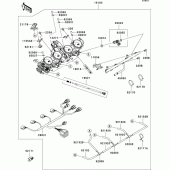 Схема узла: Throttle для Kawasaki ZX1400 Ninja ZX-14