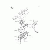 Схема вузла: Meter(s) для Kawasaki KL650 KLR650
