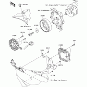 Схема вузла: Генератор для Kawasaki ZX636 Ninja ZX-6R ABS