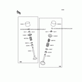 Схема вузла: Клапан для Kawasaki ZX636 Ninja ZX-6R