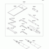 Схема узла: Owner`s tools для Kawasaki VN2000 VN2000 Classic