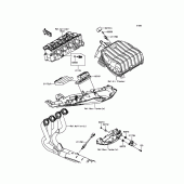 Схема вузла: Fuel Injection для Kawasaki ZX636 Ninja ZX-6R