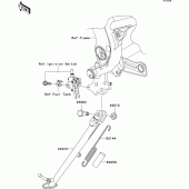 Схема узла: Stand(s) для Kawasaki EX650 Ninja 650