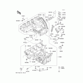 Схема вузла: Картер двигуна для Kawasaki ZX900 Ninja ZX-9R