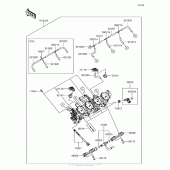 Схема узла: Throttle для Kawasaki ZX1000 Ninja 1000 ABS