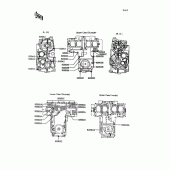 Схема вузла: Болти картера двигуна для Kawasaki ZX400 Z400FII