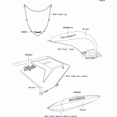 Схема вузла: Decals(black) для Kawasaki ZX1000 Ninja ZX-10R