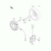 Схема вузла: Генератор для Kawasaki ZX636 Ninja ZX-6R