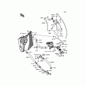 Схема вузла: Water Pipe для Kawasaki ZX1000 Ninja ZX-10R ABS