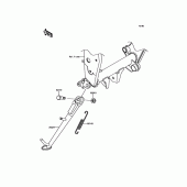 Схема вузла: Stand(s) для Kawasaki ZR800 Z800 ABS