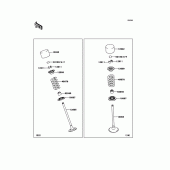Схема вузла: Клапан для Kawasaki ZX1000 Z1000SX ABS